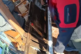 Antalya'da Nehir Kenarında Kapı Panik Yarattı