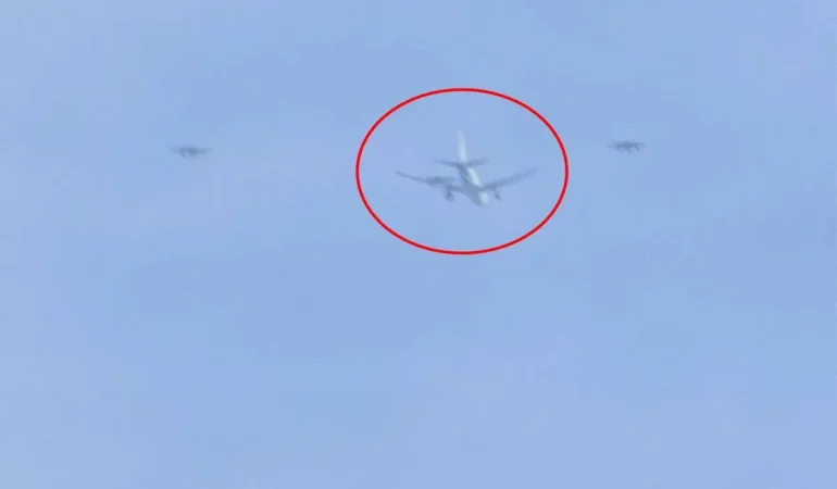 Korkulan oluyor! Hayalet uçaklar bakın hangi ülkede görüntülendi