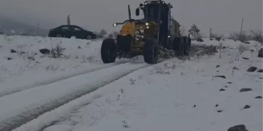 Elazığ'da Kar Yağışı 115 Köy Yolunu Kapadı