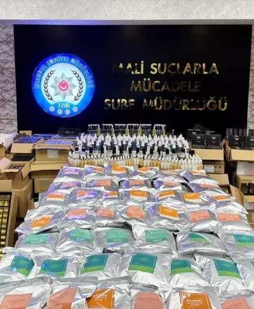 İstanbul'da Sahte İlaç ve Kozmetik Operasyonu