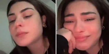 Markette karşılaştığı durumu anlatan genç kız, gözyaşlarına boğuldu