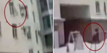 Rusya'da 10. kattan düşen bebek, açılan mont sayesinde kurtarıldı