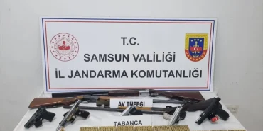 Samsun'da Havaya Ateş Eden 2 Şüpheli Yakalandı