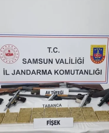 Samsun'da Havaya Ateş Eden 2 Şüpheli Yakalandı
