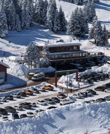 Uludağ'da Hafta Sonu Yoğunluğu