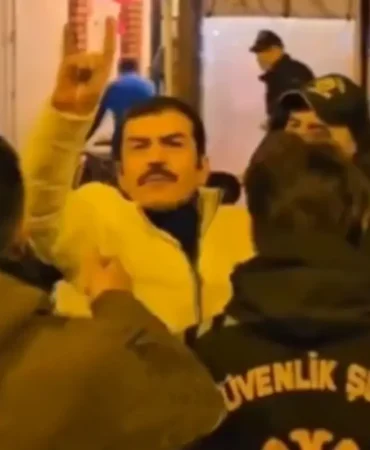 8 Mart yürüyüşünde olay çıkaran Ufuk Bayraktar'ın yeni görüntüleri ortaya çıktı