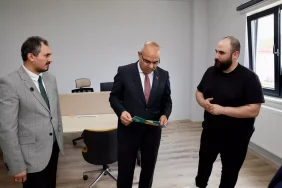 Giresun Valisi Teknopark'ı Ziyaret Etti