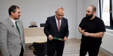 Giresun Valisi Teknopark'ı Ziyaret Etti