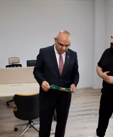 Giresun Valisi Teknopark'ı Ziyaret Etti