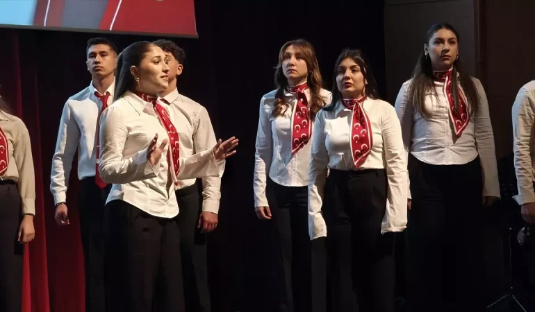 Karabük'te İstiklal Marşı Anma Programı