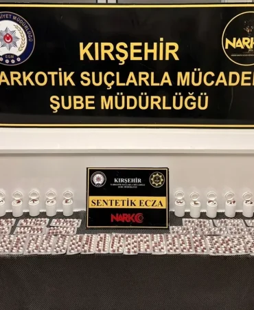 Kırşehir'de Uyuşturucu Operasyonu