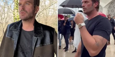 Kıvanç Tatlıtuğ bayram namazını hasırın üzerinde kıldı