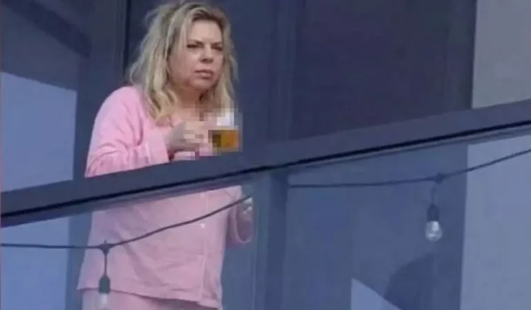 Netanyahu'nun eşine ait fotoğraf karesi olay oldu