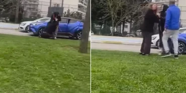 Trafikte bunu da gördük! İki kadının kavgasına olay tepki: Ejderha kadınlar sizi