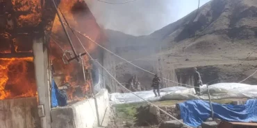 Sobadan Kıvılcım Yangını, 1 Ev Kül Oldu