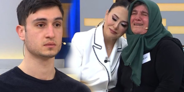 Ağlayan anne, taş kesilen evlat! Canlı yayında dikkat çeken görüntü