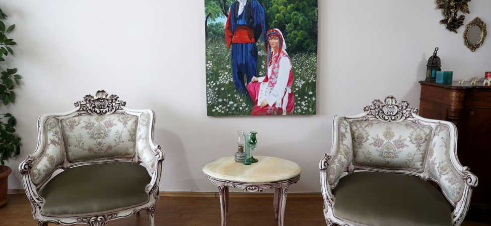 65 Yaşındaki İnci Erköy'ün Resim Tutkusu