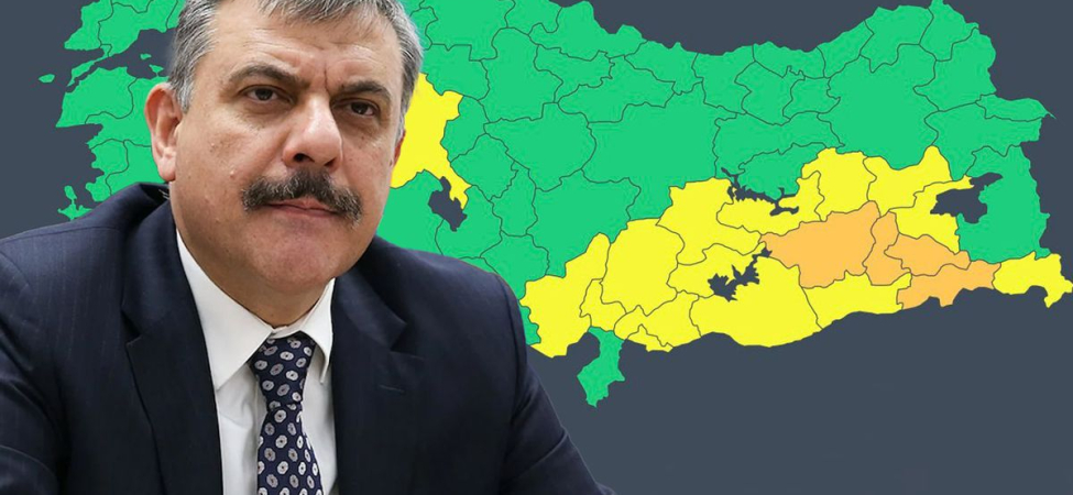 Bakanlık harita paylaşıp 20 şehrimizi uyardı: Dikkatli ve tedbirli olun