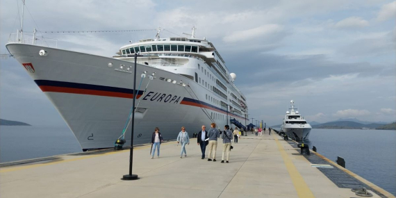 Bodrum'a Avrupa'dan 357 Yolcu Geldi