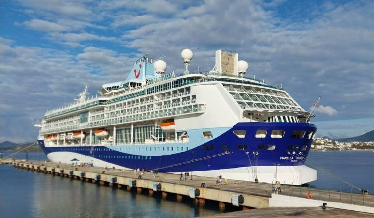 Bodrum'a 1917 Yolcu Getiren Kruvaziyer