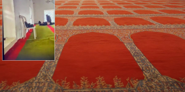 Cami içerisinde uygunsuz görüntüler! Meselenin aslı ortaya çıktı