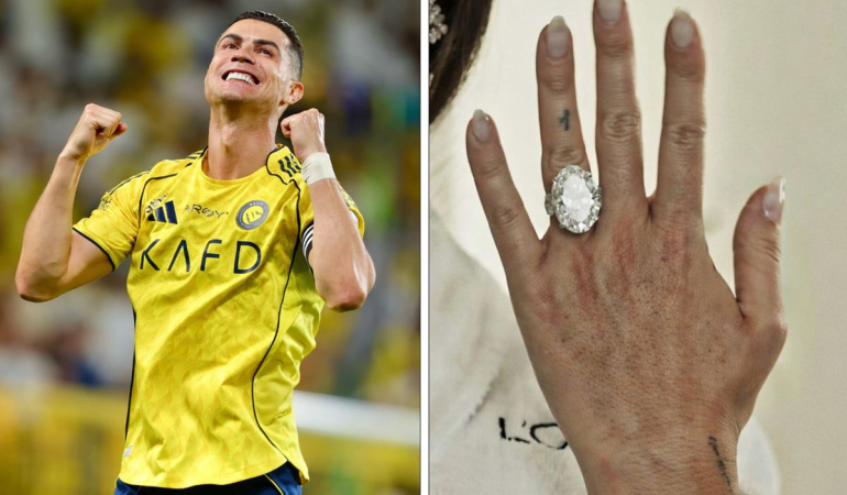 Cristiano Ronaldo'dan nişanlısına servet değerinde yüzük