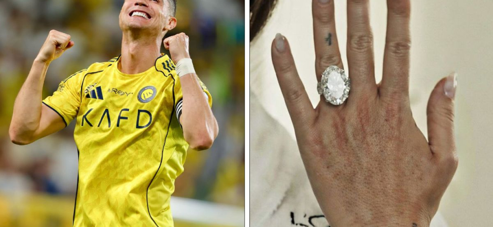 Cristiano Ronaldo'dan nişanlısına servet değerinde yüzük