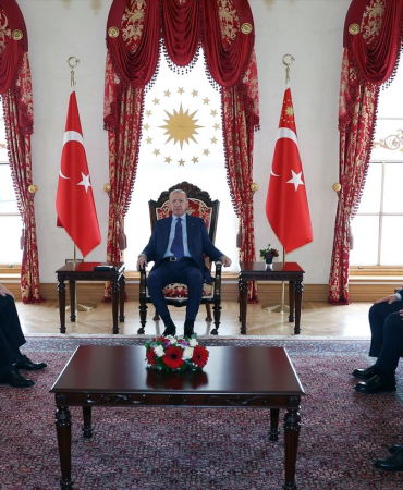 Cumhurbaşkanı Erdoğan, FIFA Başkanı Infantino'yu kabul etti