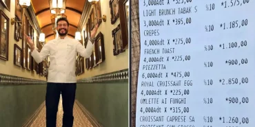 Danilo Zanna’nın restoran fiyatları tartışma yarattı! Menüdeki rakamlar ikiye böldü