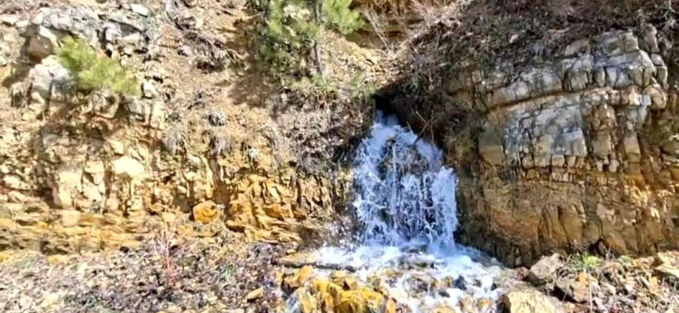 Depremden 3 Yıl Sonra Su Kaynağı Yeniden Akladı