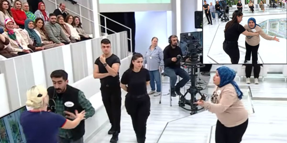 Esra Erol’da “Sevgi var” dedi; yüzleşmede ipler koptu, kocası kaçtı