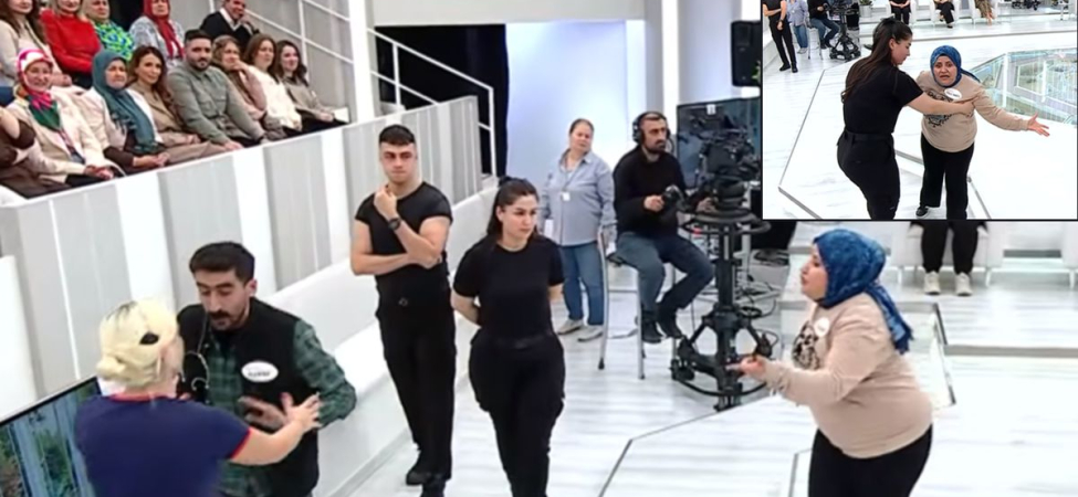 Esra Erol’da “Sevgi var” dedi; yüzleşmede ipler koptu, kocası kaçtı