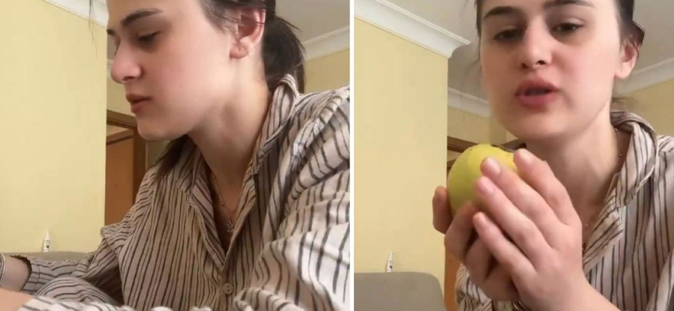 Genç kızın, esnafa gösterdiği tepki olay oldu: Ahlaktan, namustan...