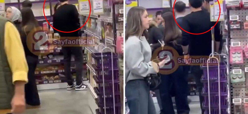 Gratis’te alışveriş yapan ismi görenler gözlerine inanamadı