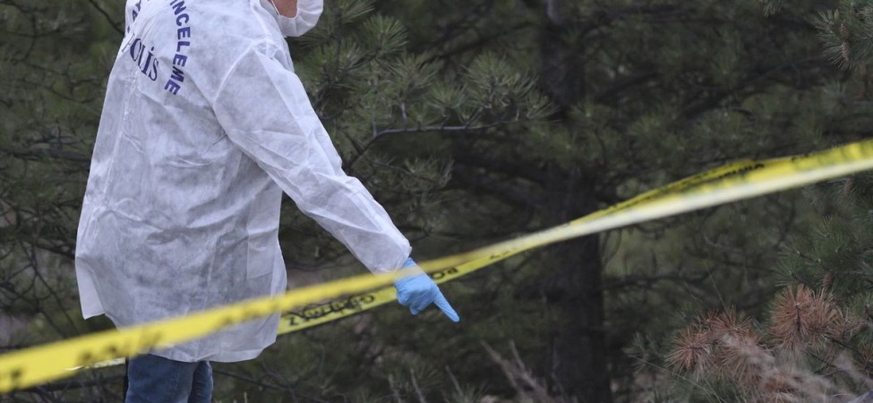 Annenin cesedi toprağa gömülü, oğlu da silahla vurulmuş halde bulundu