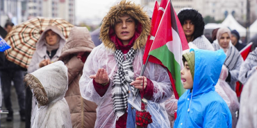 İstanbul'da İsrail Protestosu