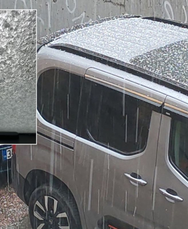 İstanbul'da dolu yağışı! Ortalık beyaza büründü