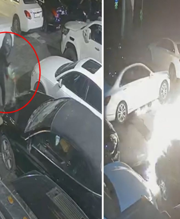 İstanbul'un göbeğinde dehşet: 100 milyonluk araçları benzin döküp yaktılar