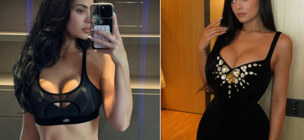 Kylie Jenner’dan olay pozlar! Havuz başında nefes kesti
