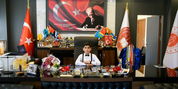 Başsavcı Koltuğunu Öğrenciye Devretti