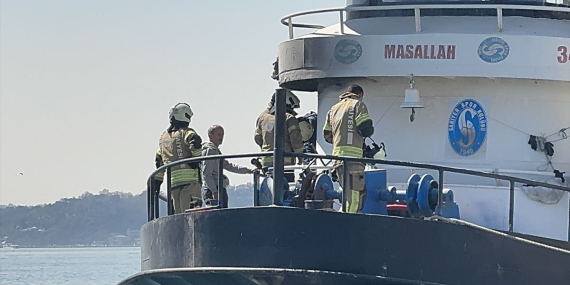 Sarıyer'de Balıkçı Teknesinde Yangın