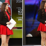 Sunucunun tercih ettiği kıyafet tartışma yarattı